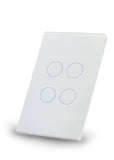 Smartlink Touch Panel ZWave Switch (4 Button)